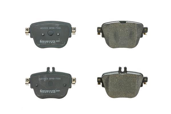 Jogo de 4 pastilhas de travão AISIN ref. BPMB-7006